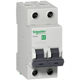 Автомат 2P 25А тип C 6кА Easy 9 (Schneider Electric), арт. EZ9F14225